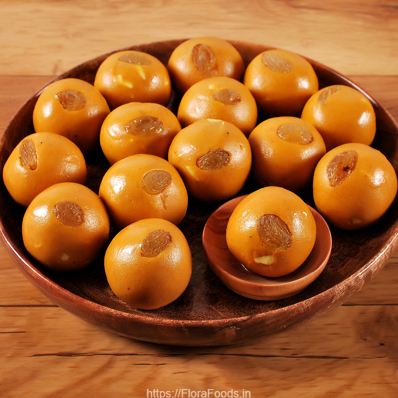 Ghee Besan Laddu - ತುಪ್ಪದ ಬೆಸನ್ ಲಡ್ಡು - Image 2