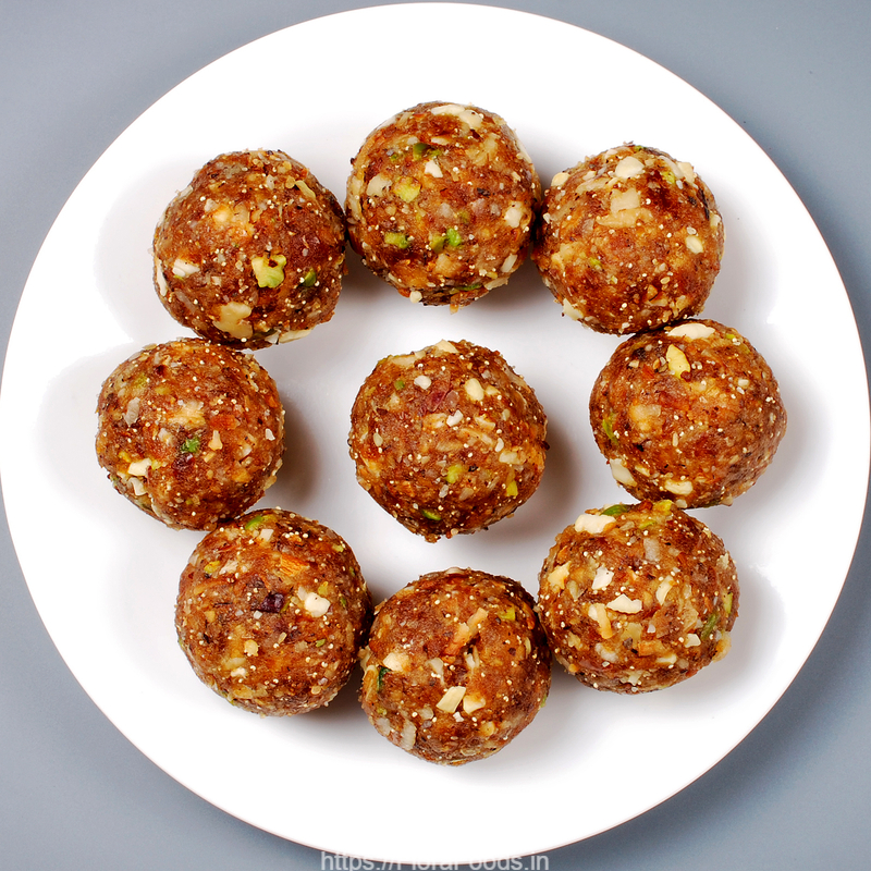 Dry Fruits Laddu - ಡ್ರೈ ಫ್ರೂಟ್ಸ್ ಲಡ್ಡು - Image 2