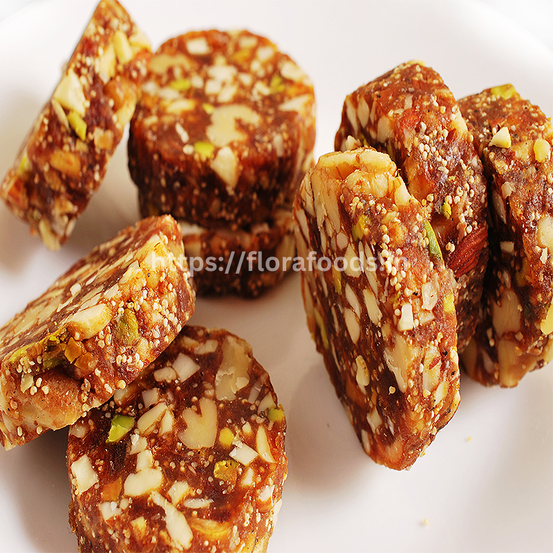Spl Khajur Barfi - ಸ್ಪೆಷಲ್ ಖರ್ಜೂರ ಬರ್ಫಿ - Image 2